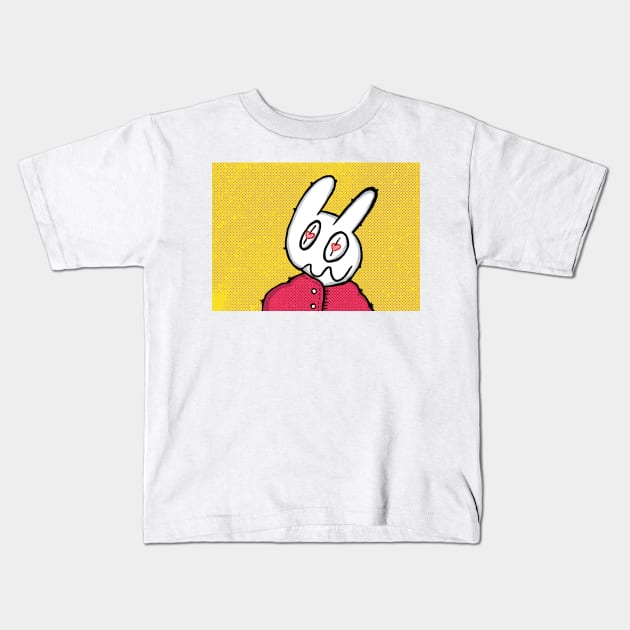 Love Bunny Kids T-Shirt by chawlie